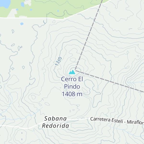 Map of Cerro El Pindo