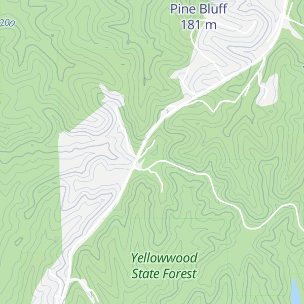 Map of Kelley Hill