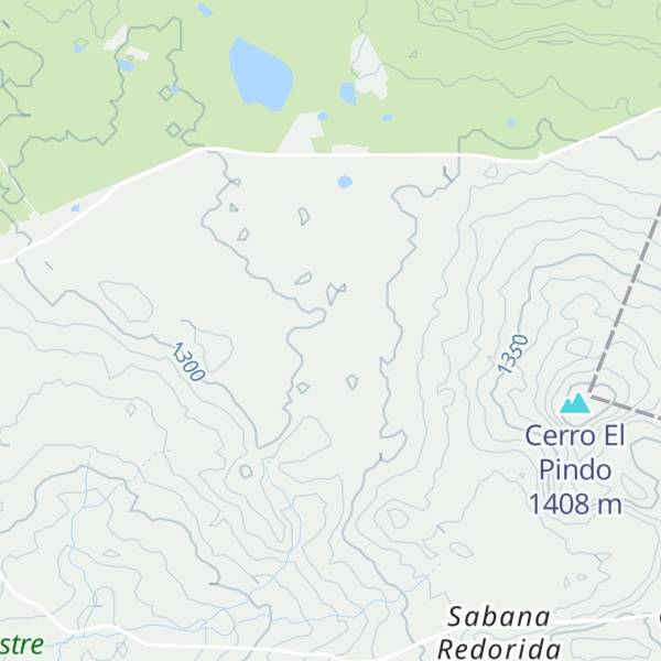 Map of Mesas Moropotente
