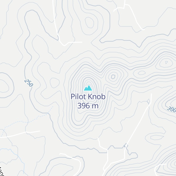 Map of Pilot Knob