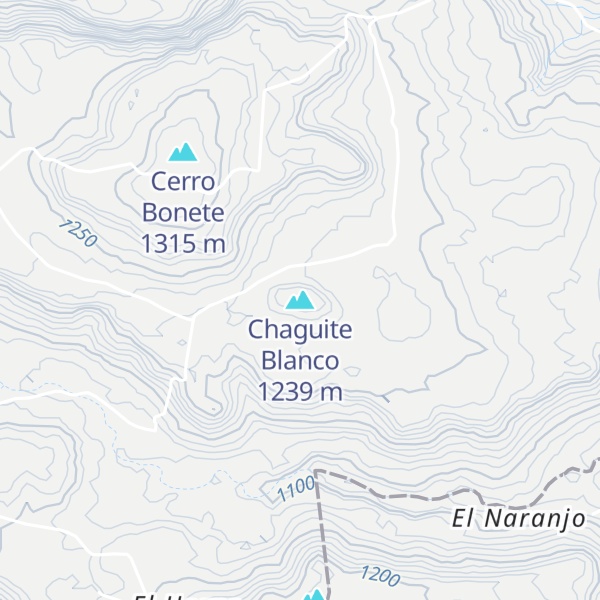 Map of Chaguite Blanco