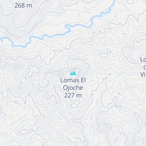 Map of Lomas El Ojoche