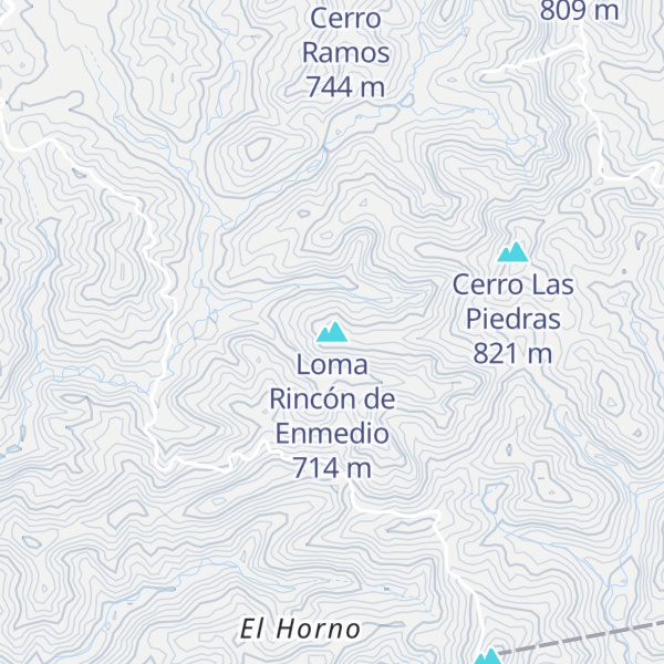 Map of Loma Rincón de Enmedio
