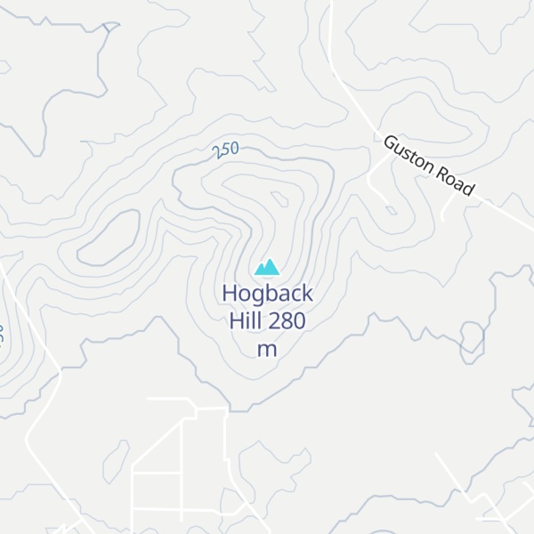 Map of Hogback Hill