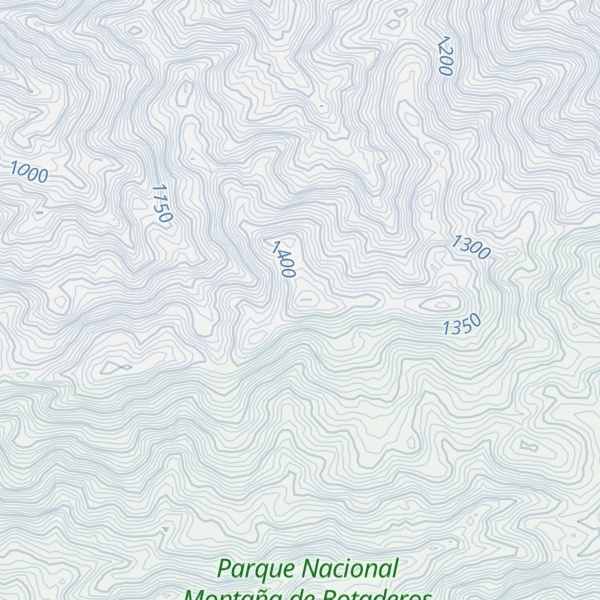 Map of Cerro Manga