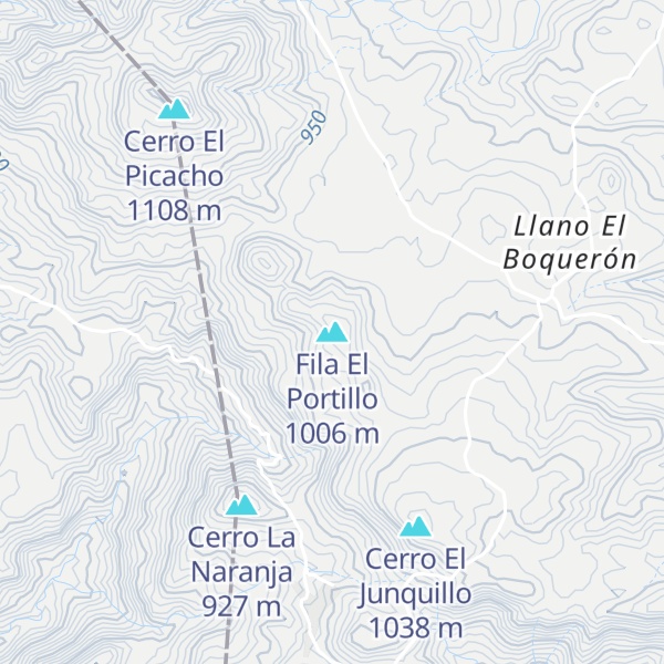 Map of Fila El Portillo