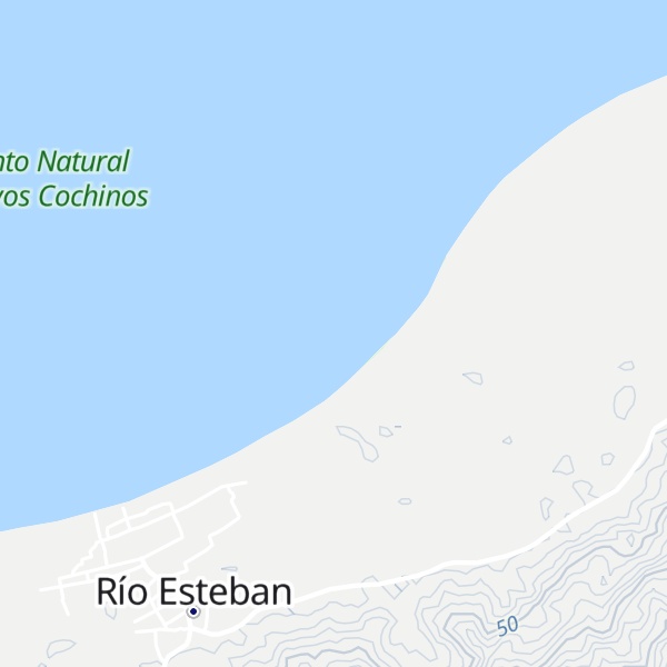 Map of Cerro Las Niguas
