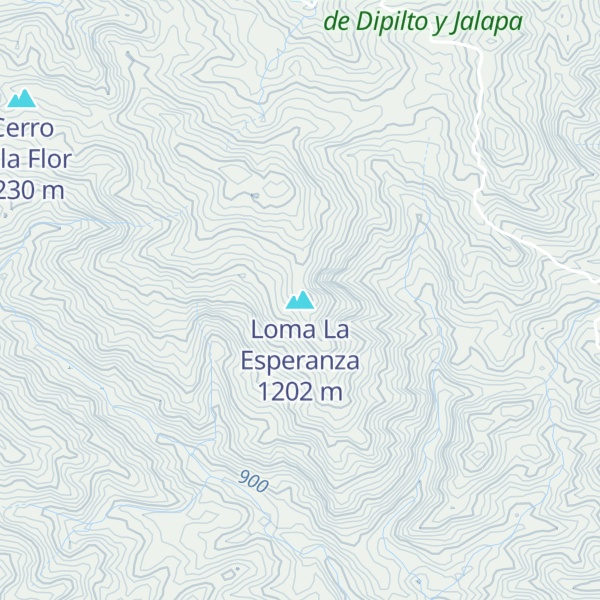 Map of Loma La Esperanza