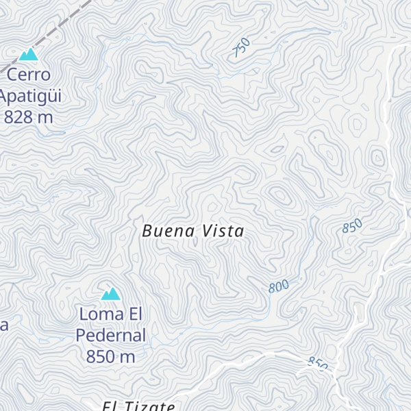 Map of Cerro Covotera