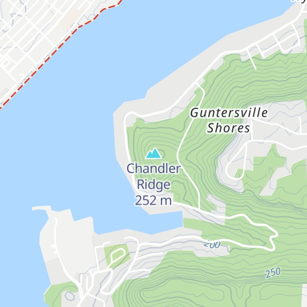 Map of Chandler Ridge