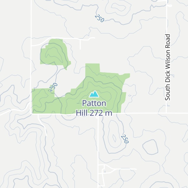 Map of Patton Hill