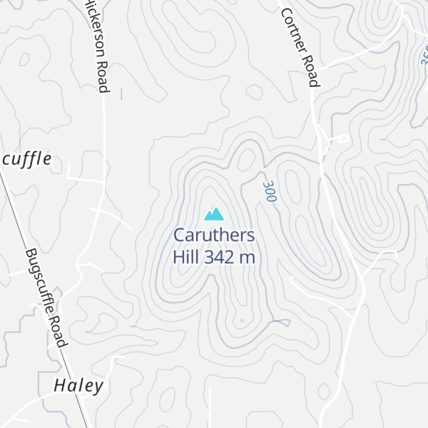 Map of Caruthers Hill