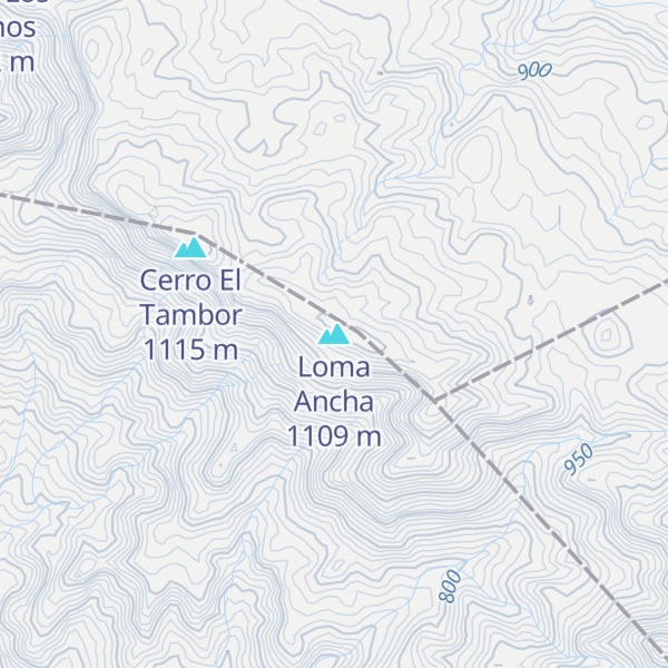 Map of Loma Ancha