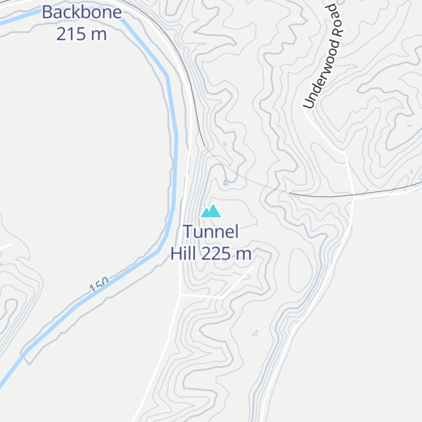 Map of Tunnel Hill