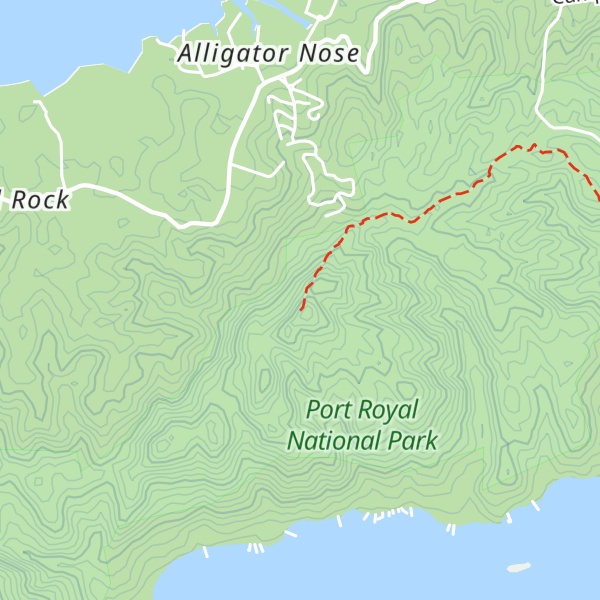 Map of Picacho Hill