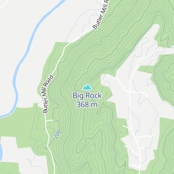 Map of Big Rock