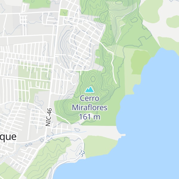 Map of Cerro Miraflores