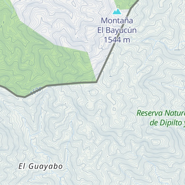Map of Mogote Cortado