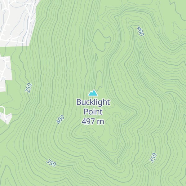 Map of Bucklight Point