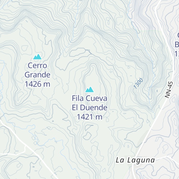 Map of Fila Cueva El Duende
