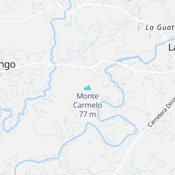 Map of Monte Carmelo