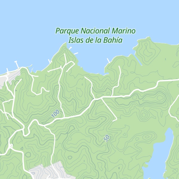 Map of Cerro Jane Cooper
