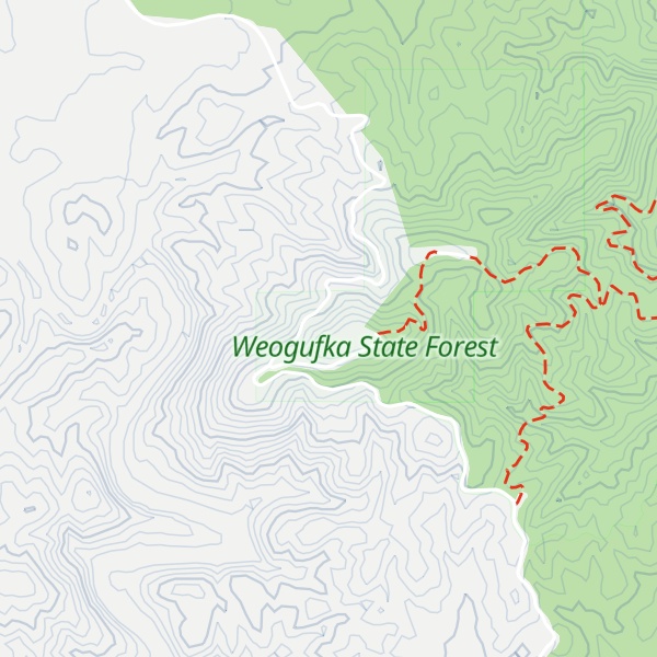 Map of Flagg Mountain