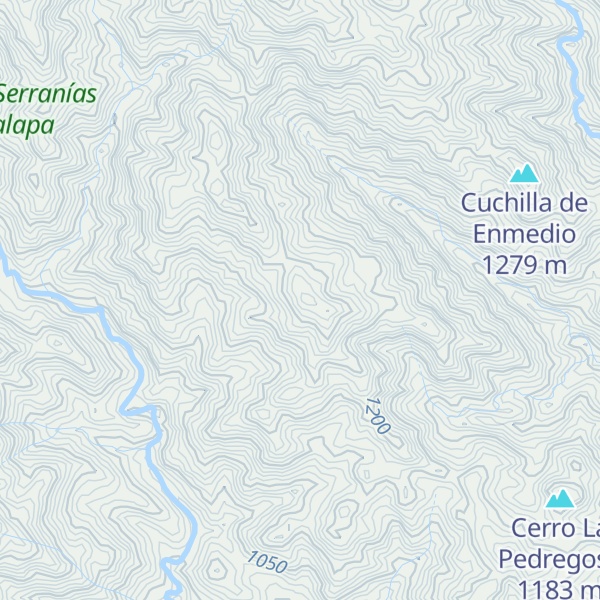Map of Cerro Los Ranchos