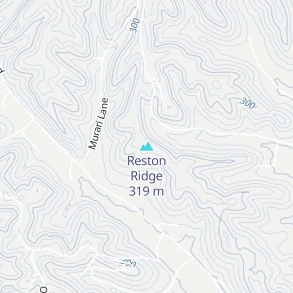 Map of Reston Ridge