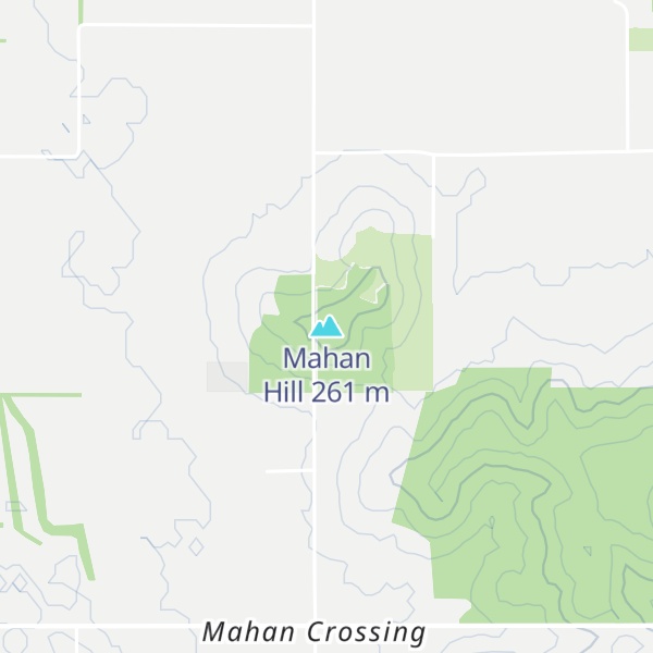 Map of Mahan Hill