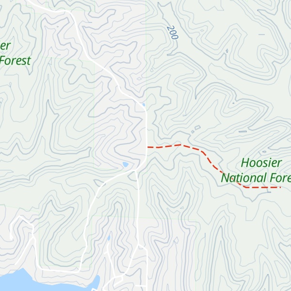 Map of Deckard Ridge