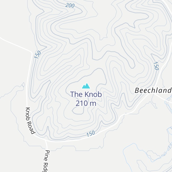 Map of The Knob