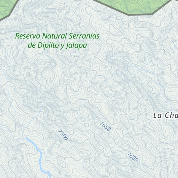 Map of Cuchilla La Chamuscada