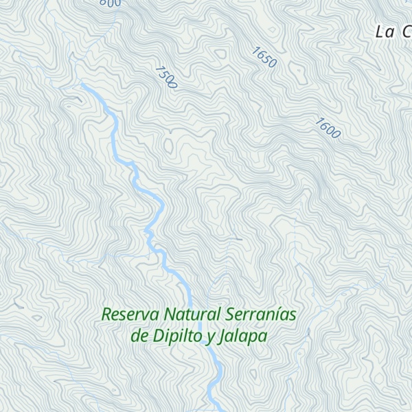 Map of Cuchilla El Zapote