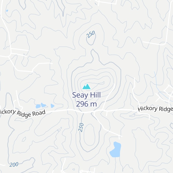 Map of Seay Hill