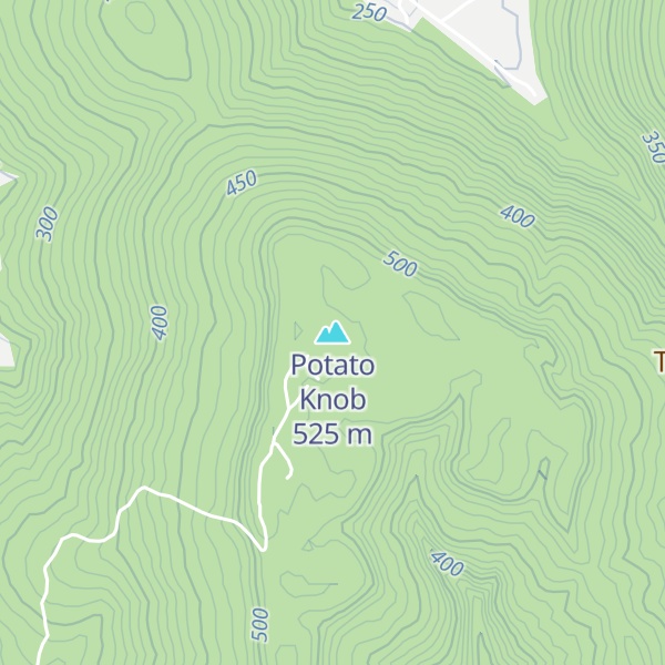 Map of Potato Knob