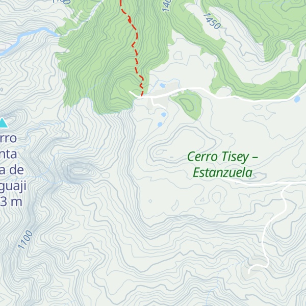 Map of Fila El Oregano
