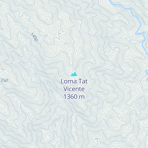 Map of Loma Tat Vicente