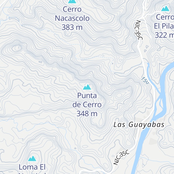 Map of Punta de Cerro