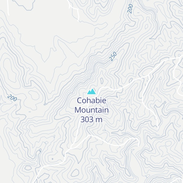 Map of Cohabie Mountain