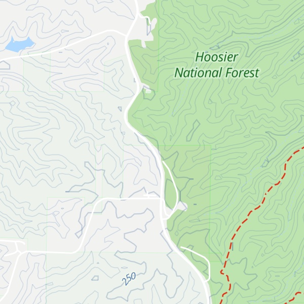 Map of Dutch Ridge