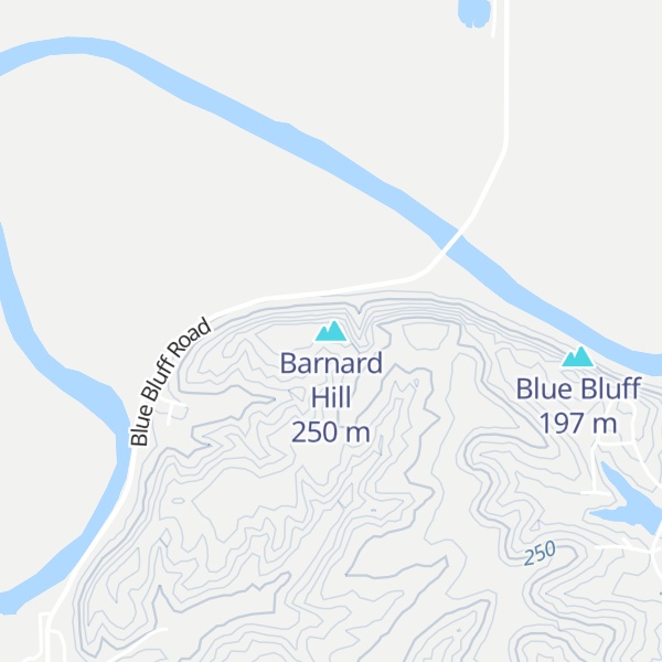 Map of Barnard Hill