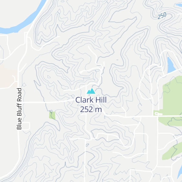Map of Clark Hill