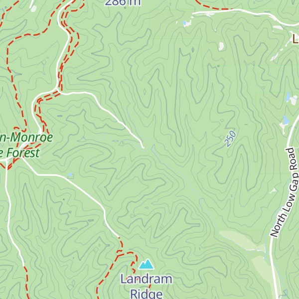 Map of Draper Cabin