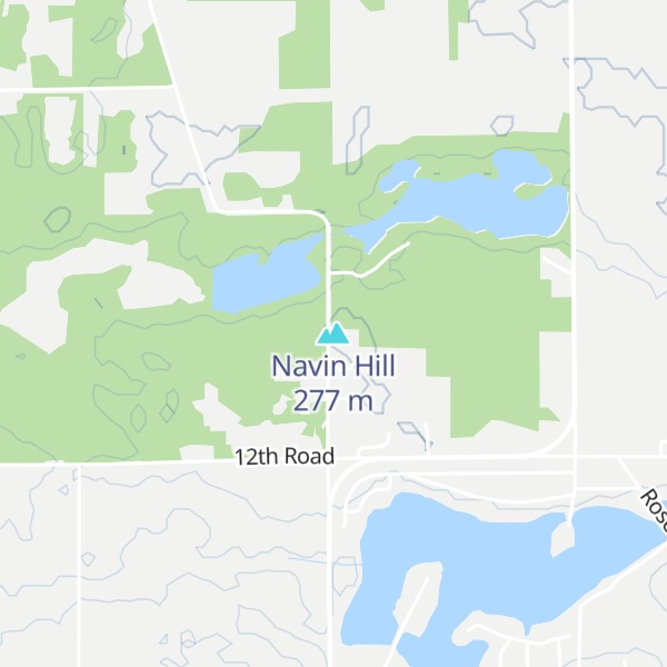 Map of Navin Hill