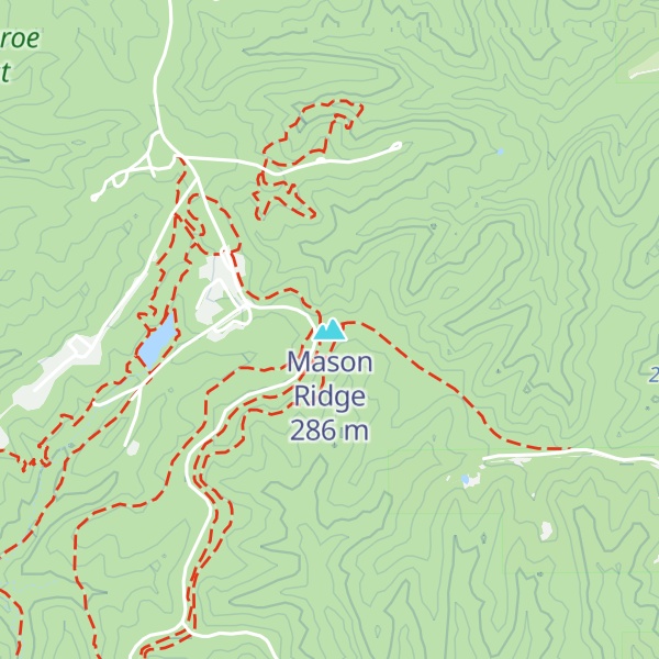 Map of Mason Ridge