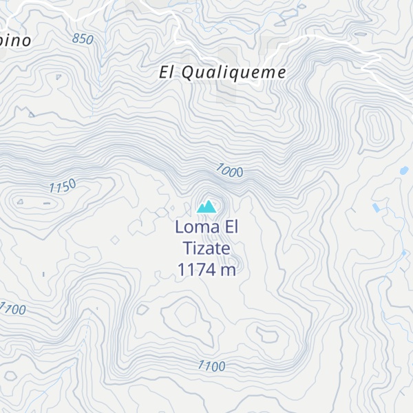 Map of Loma El Tizate