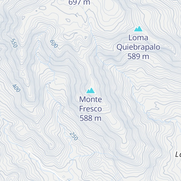 Map of Monte Fresco