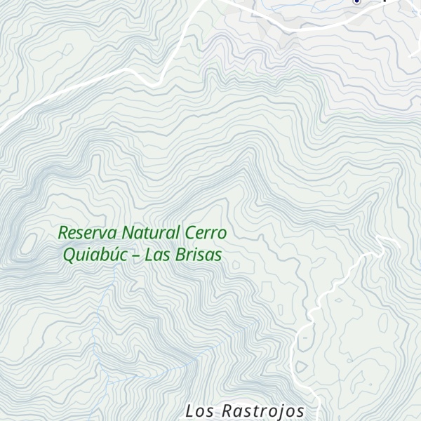 Map of Cerro Arrayán