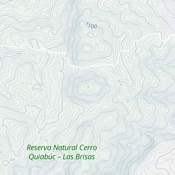 Map of Cerro Quiabú